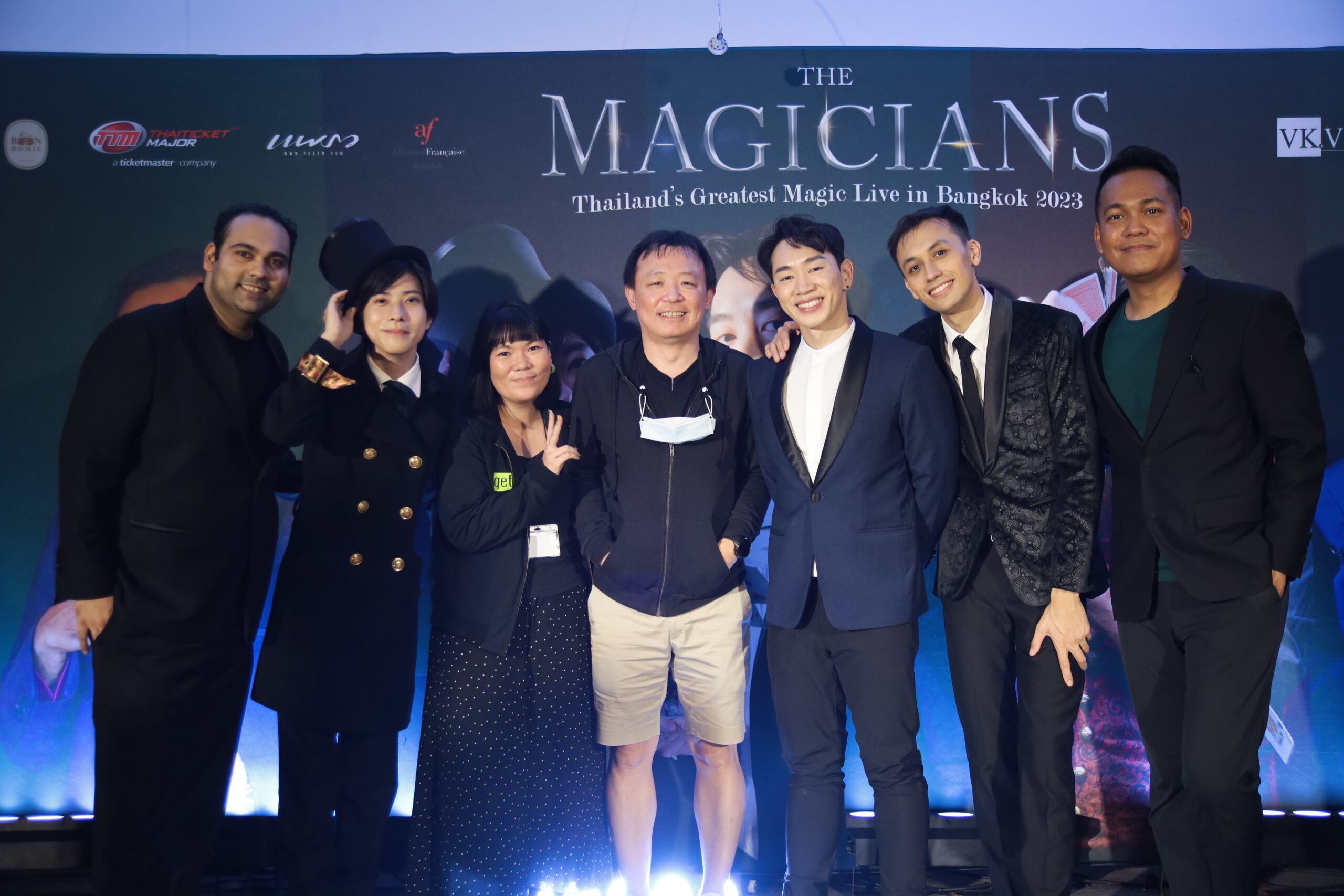 VK.Vich Vichayut Kanungchoti วิชยุตม์ คนึงโชติ มายากล รับแสดงมายากล Magic Class มายากลเวที การแสดง Stage Magic อีเว้นท์ THE MAGICIANS - Thailand's Greatest Magic - Live in Bangkok 2023 มายากลระดับโลก Patrick Kun, Sagar Choksi, Charles The French